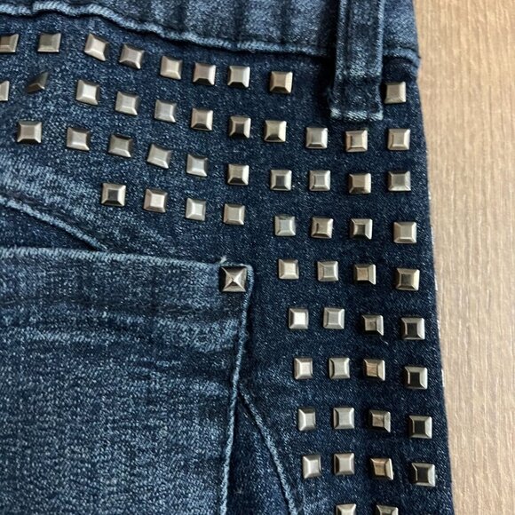 V Cristina Studded Straight Slim Jeans Sz 6 - Picture 10 of 11